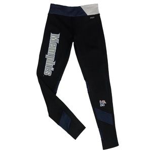 University of Memphis Leggings With Mesh Insert